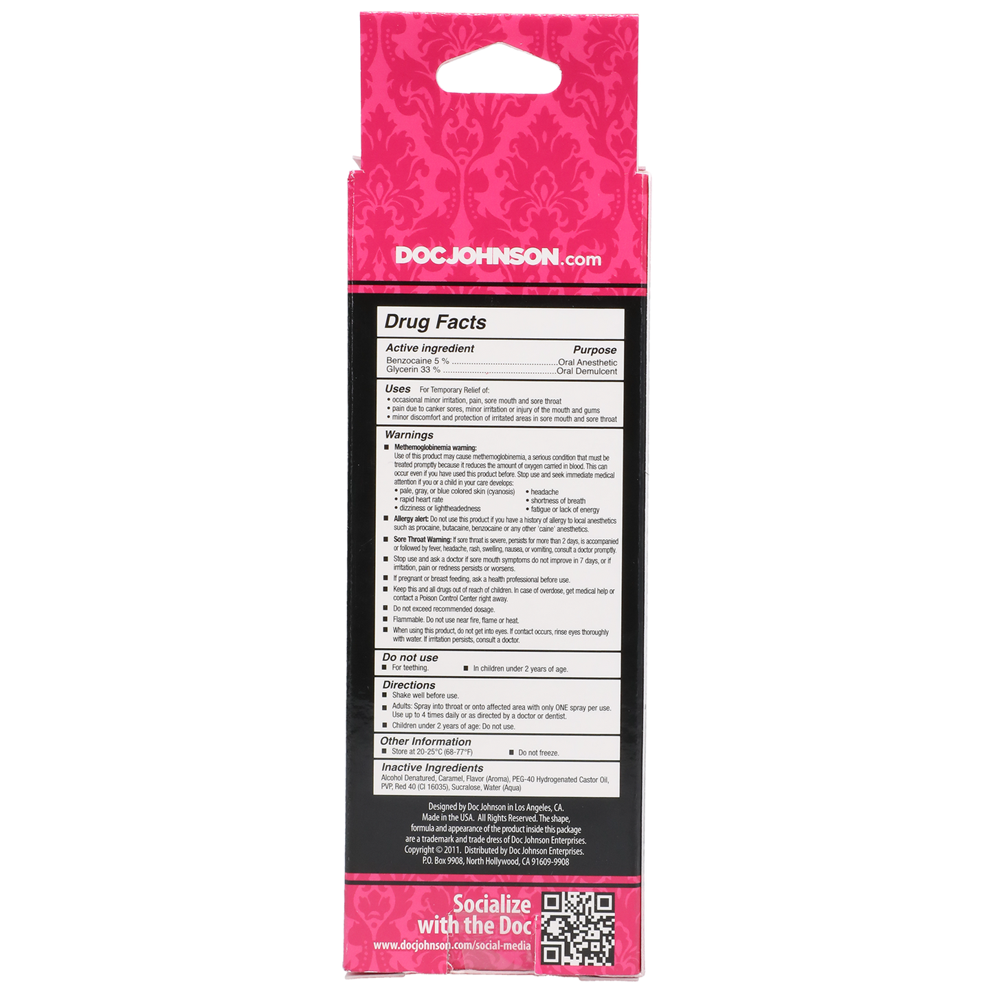 Goodhead - Spray Desensibilizante Garganta Profunda 2 Oz