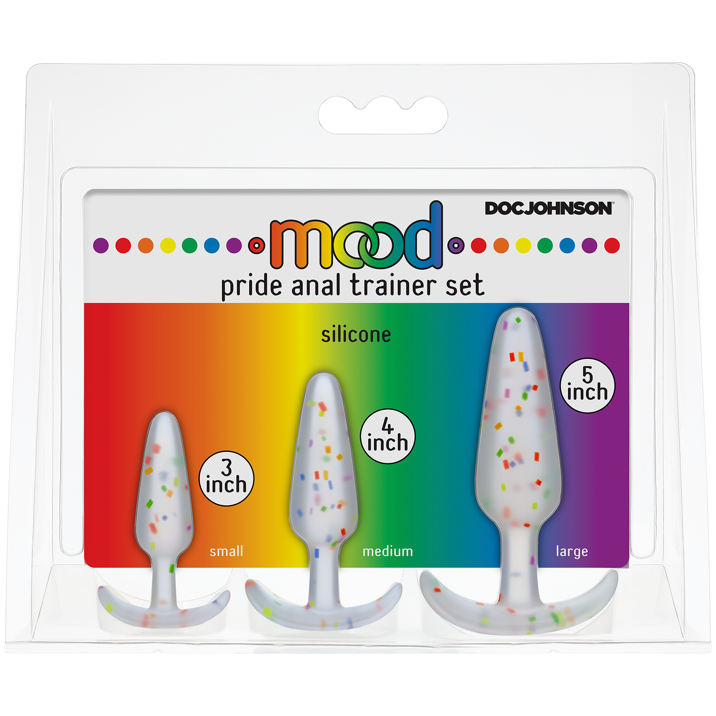 Mood - Pride Anal Trainer Set - Multicolor