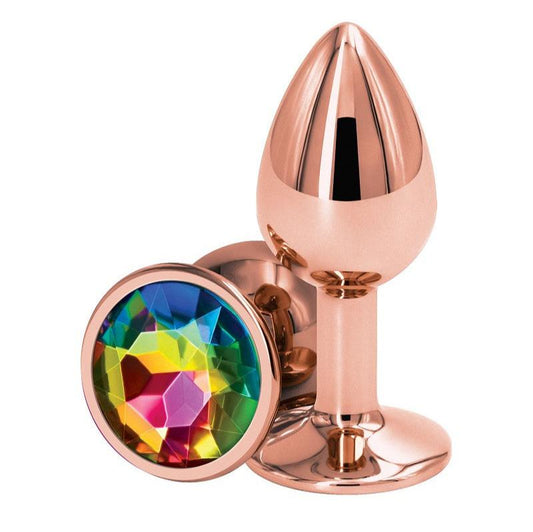 Entrenador Anal Pequeño Rosa Gold