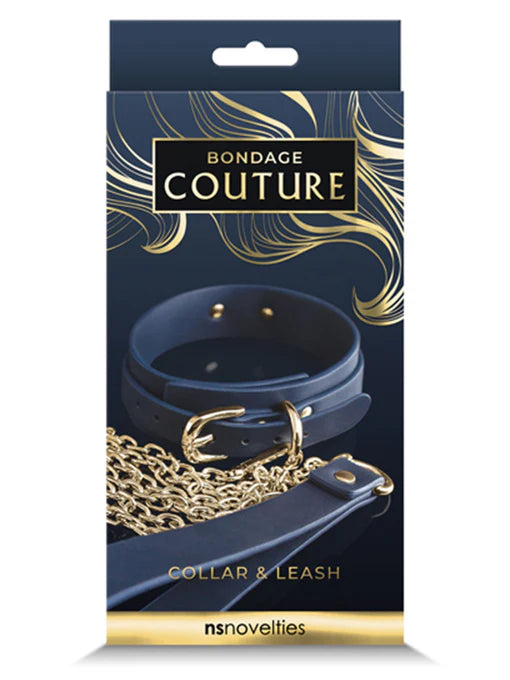 Bondage Collar Y Correa Ajustable Couture
