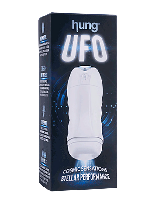 Masturbador Con Vibración Y Empuje Hung Ufo Vibrating & Suction Stroker