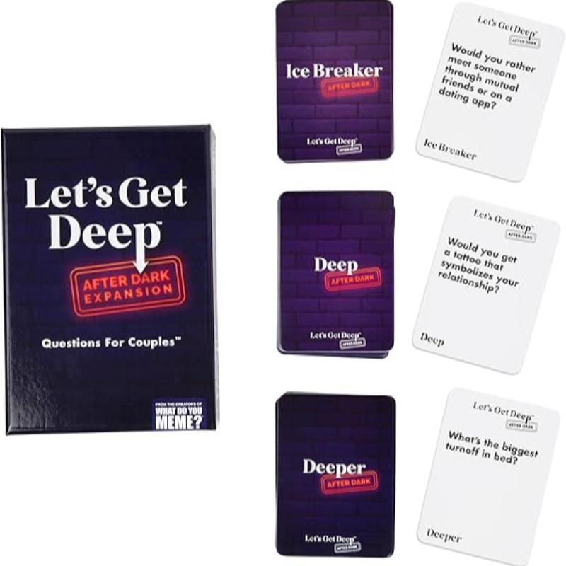 Expansión Del Juego De Cartas Let'S Get Deep After Dark