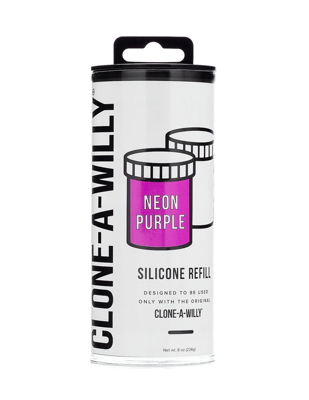 Clone-A-Willy Refill Kit - Neon Purple - Package