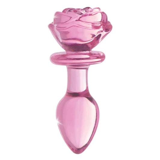 Entrenador Anal De Cristal Rosa Mediano