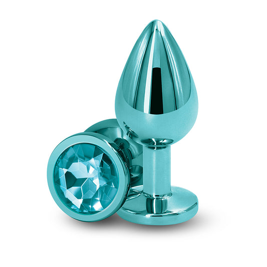 Entrenador Anal Mediano Verde Azulado