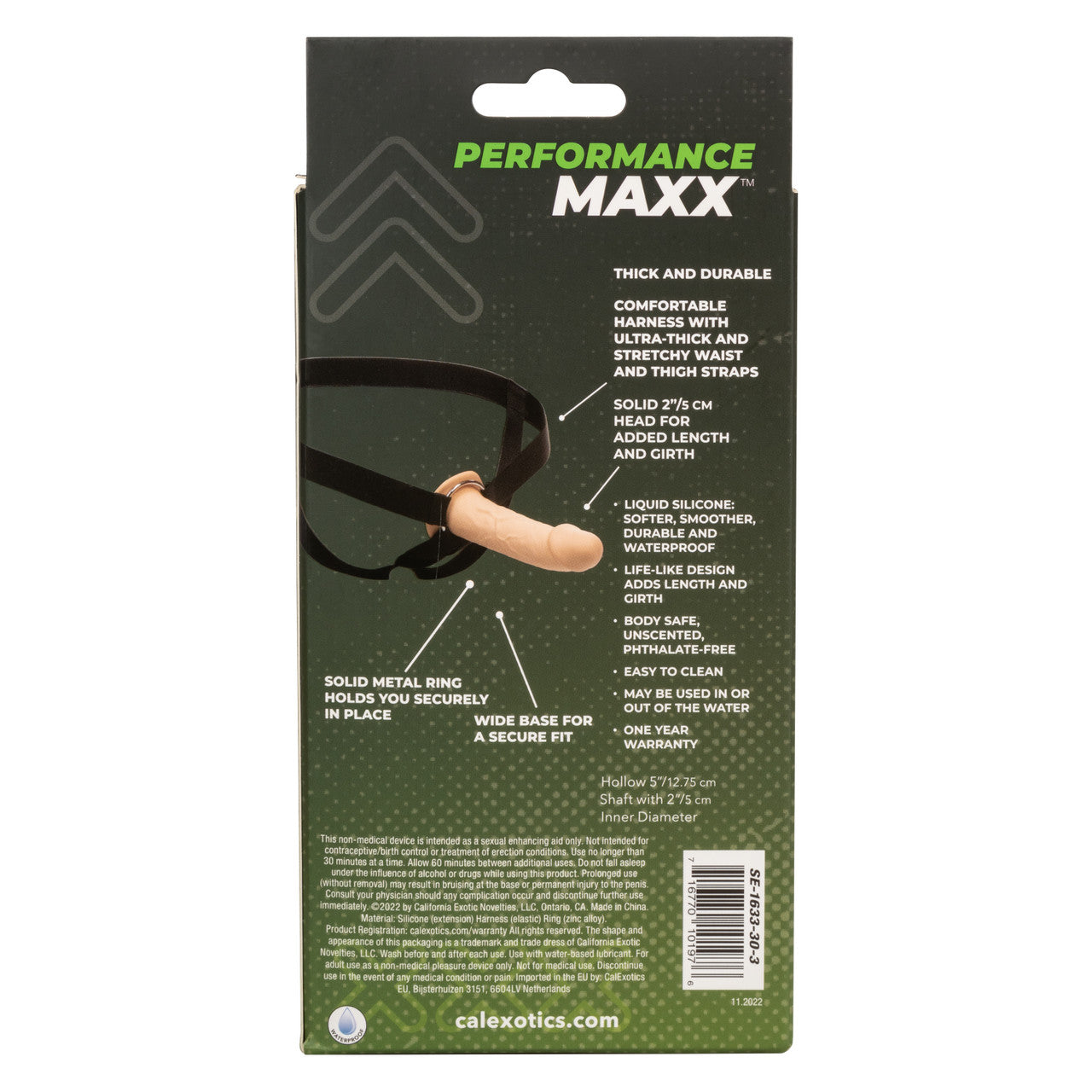 Extensión Realista Performance Maxx Con Arnés