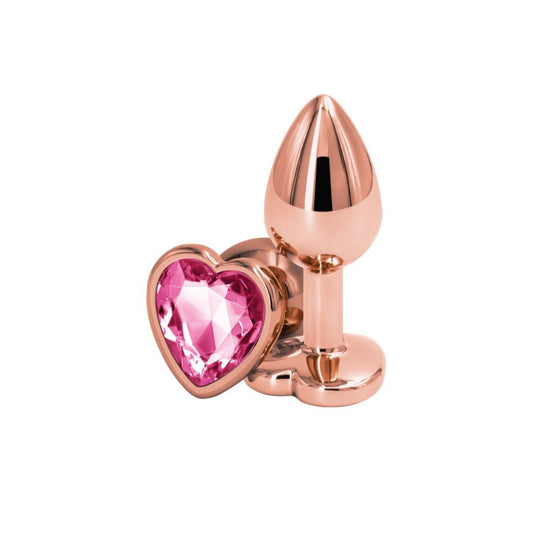 Entrenador Anal Pequeño Rosa Gold