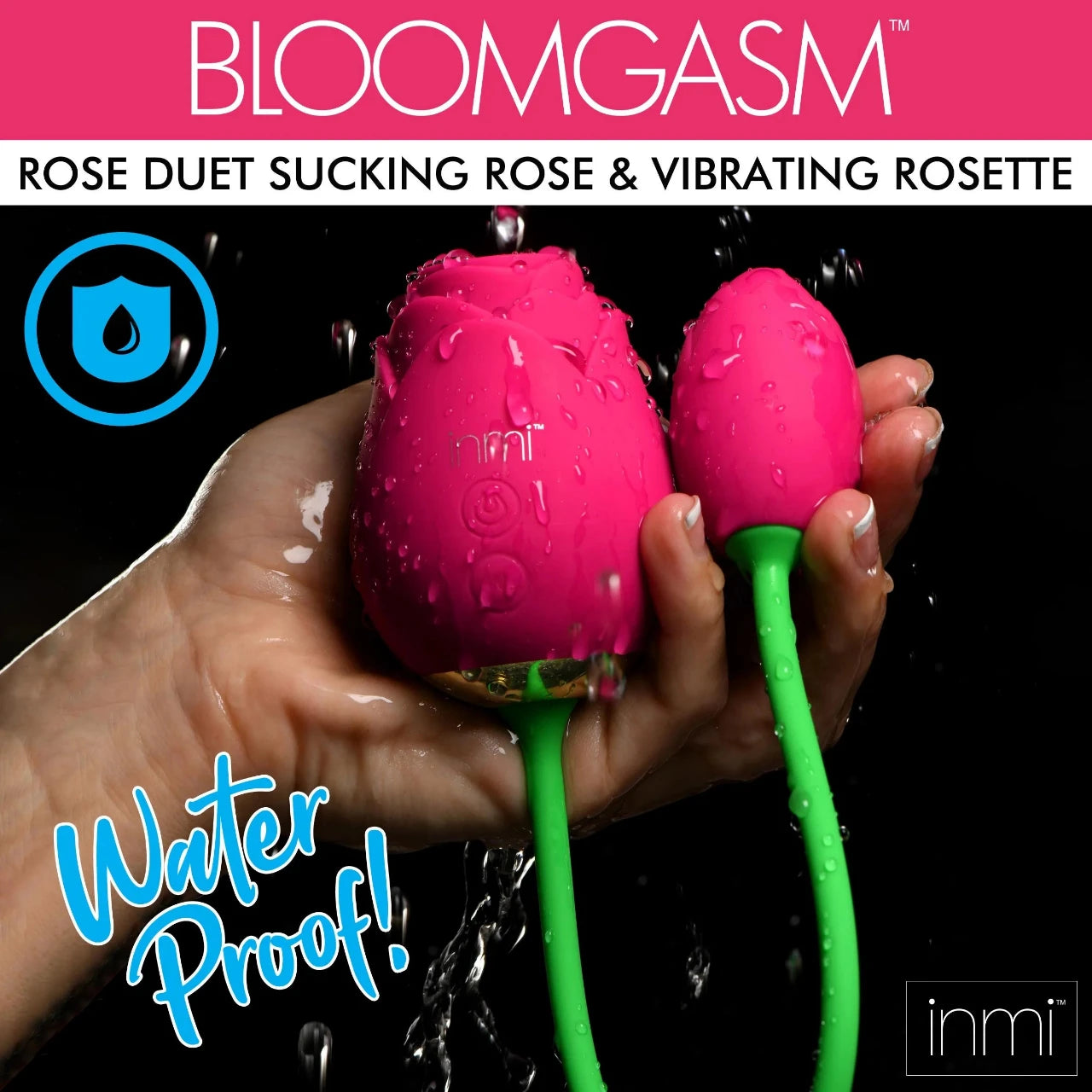 Rosa Succionadora Y Roseta Vibradora Bloomgasm Rose