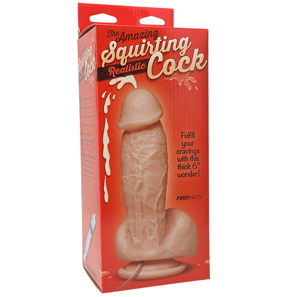 Doc Johnson El Increíble Realista Squirting  Cock