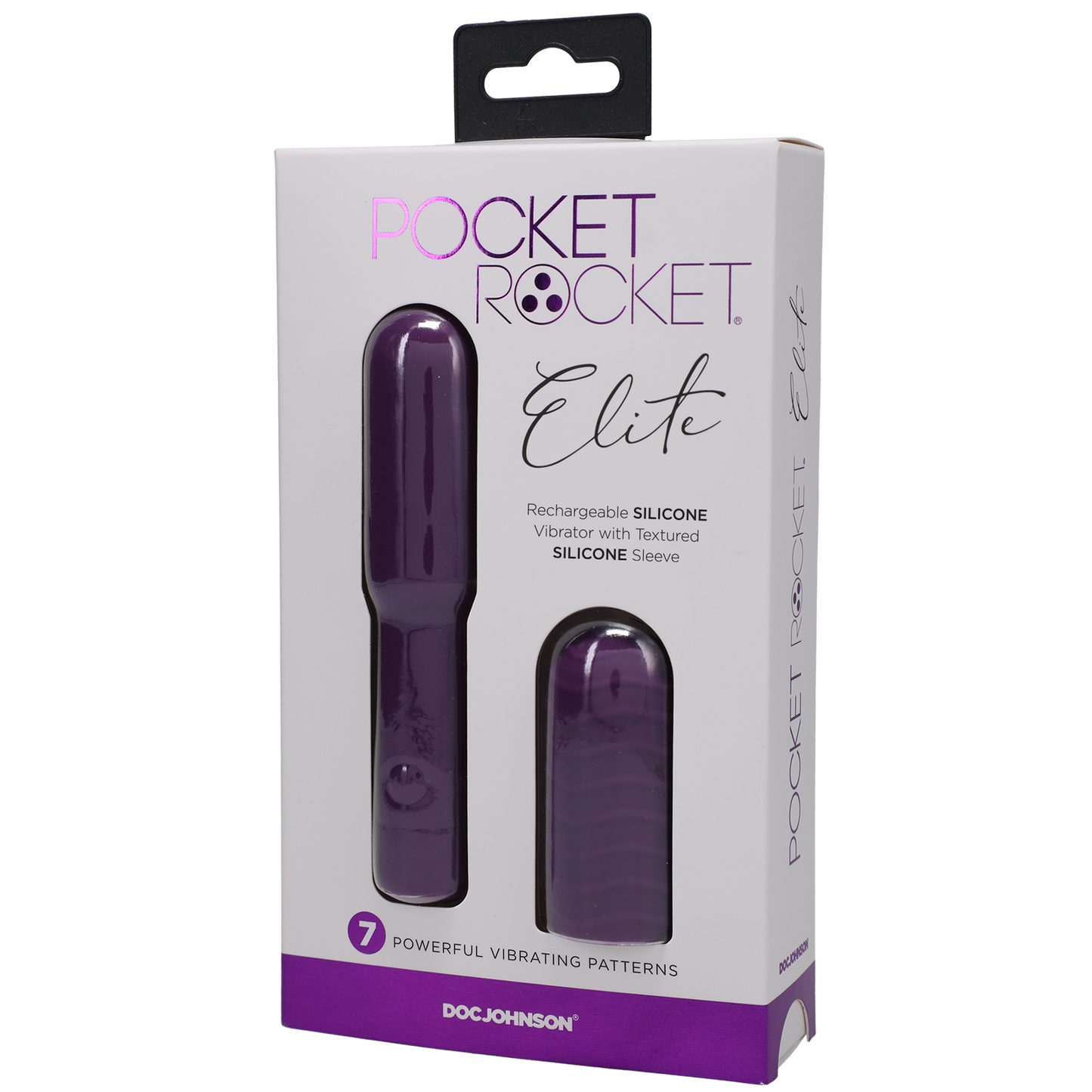 Pocket Rocket - Pocket Rocket® - Elite - Recargable con funda extraíble - Morado