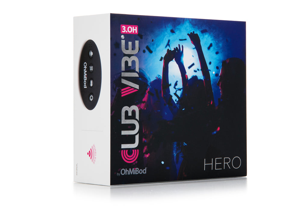 OhMiBod - Club Vibe 3.OH HERO - Negro
