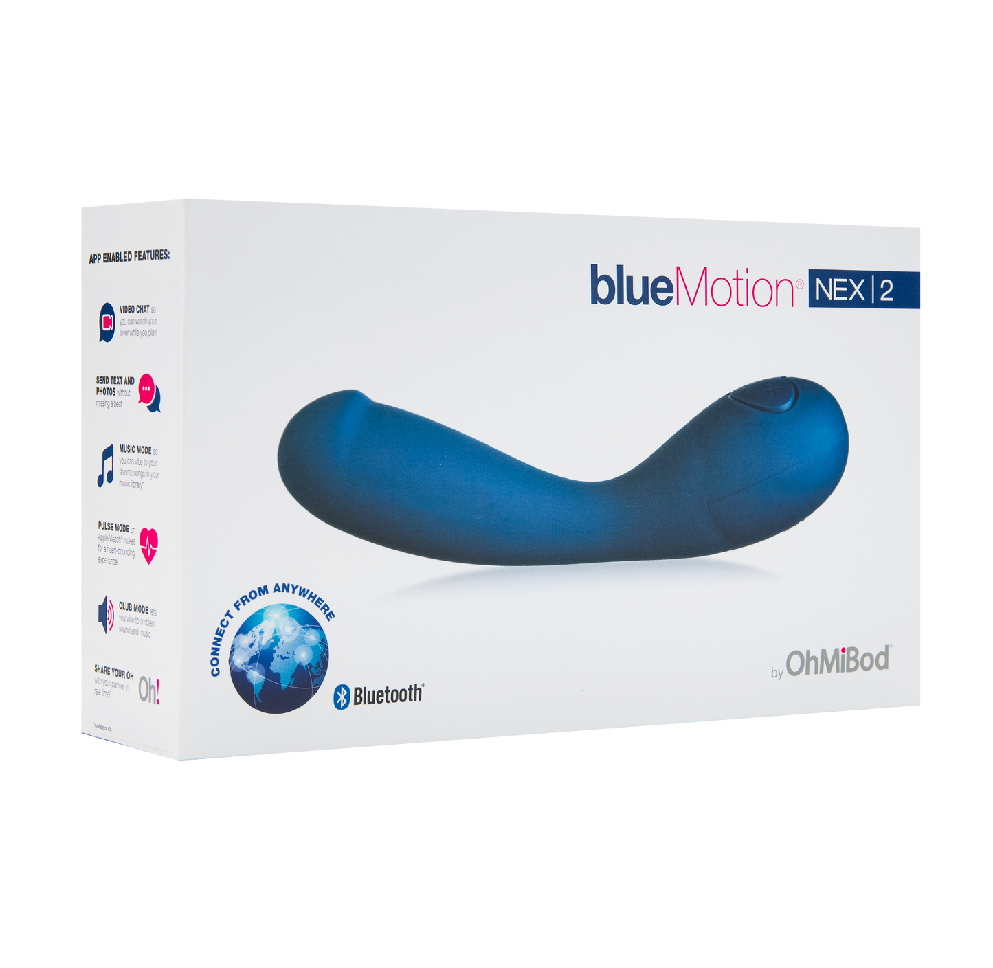 OhMiBod - blueMotion NEX|2 (2ª Generación) - Azul marino