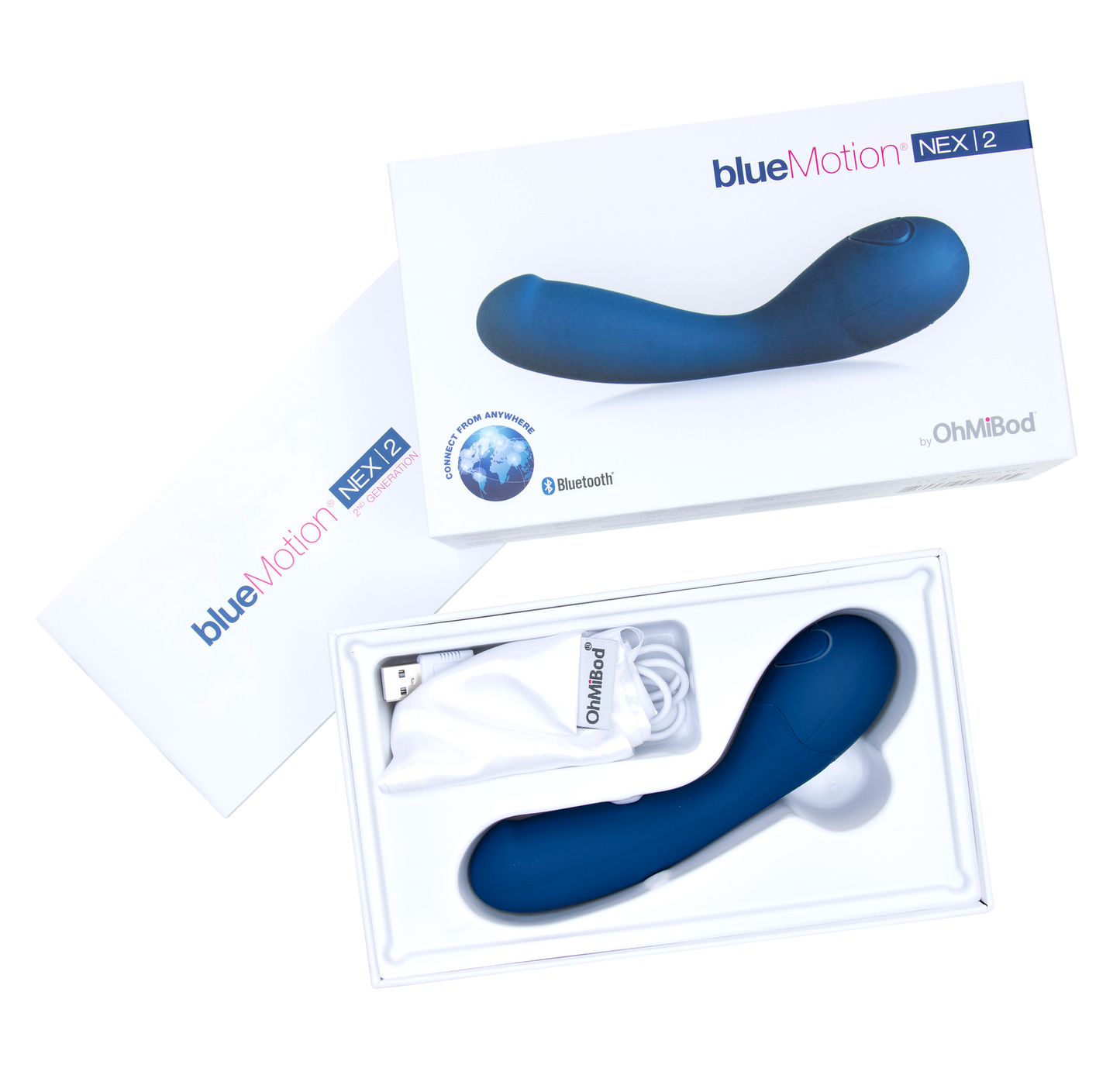 OhMiBod - blueMotion NEX|2 (2ª Generación) - Azul marino