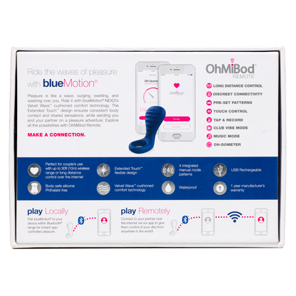 OhMiBod - blueMotion NEX|3 - Azul marino