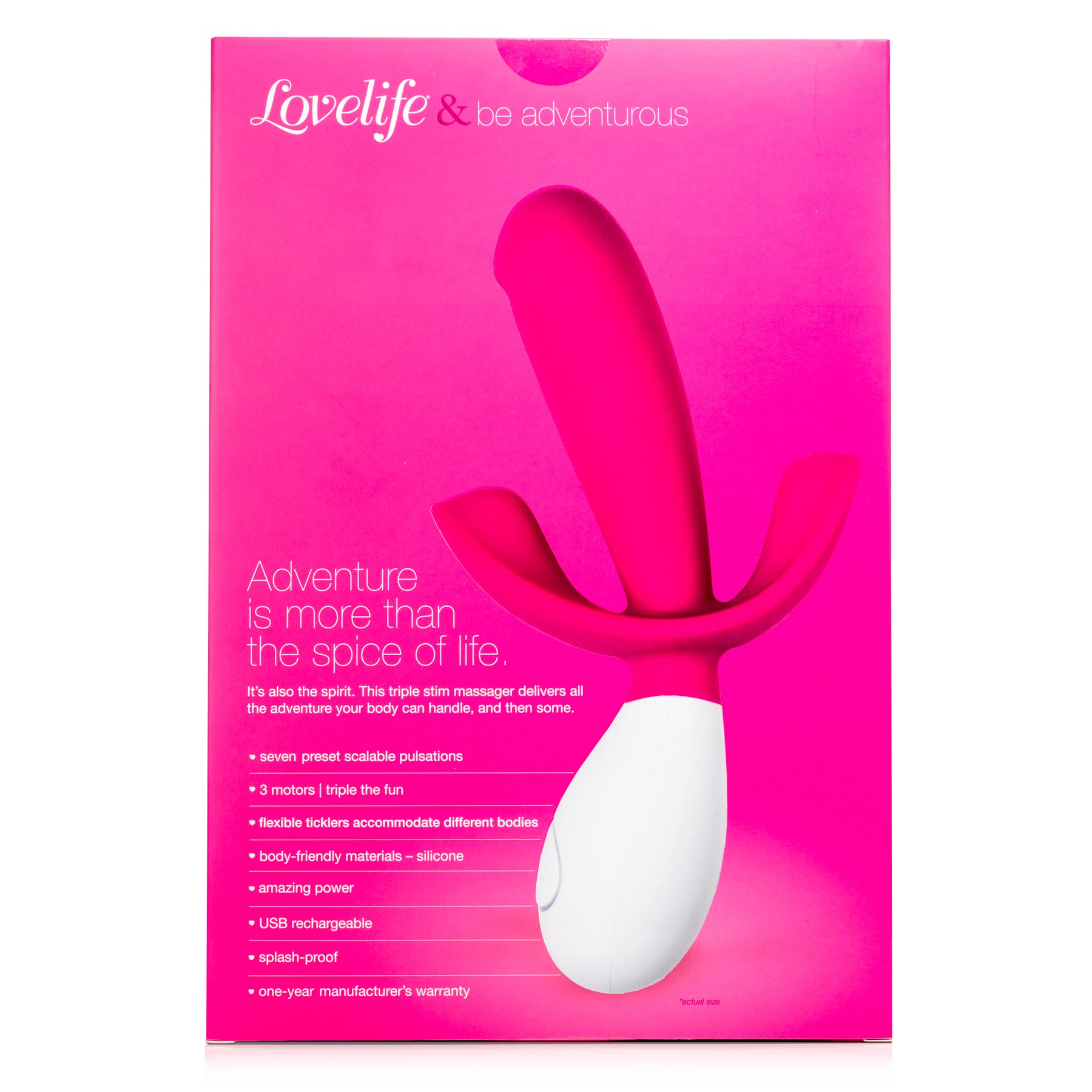 OhMiBod - Lovelife Adventure - Rosa