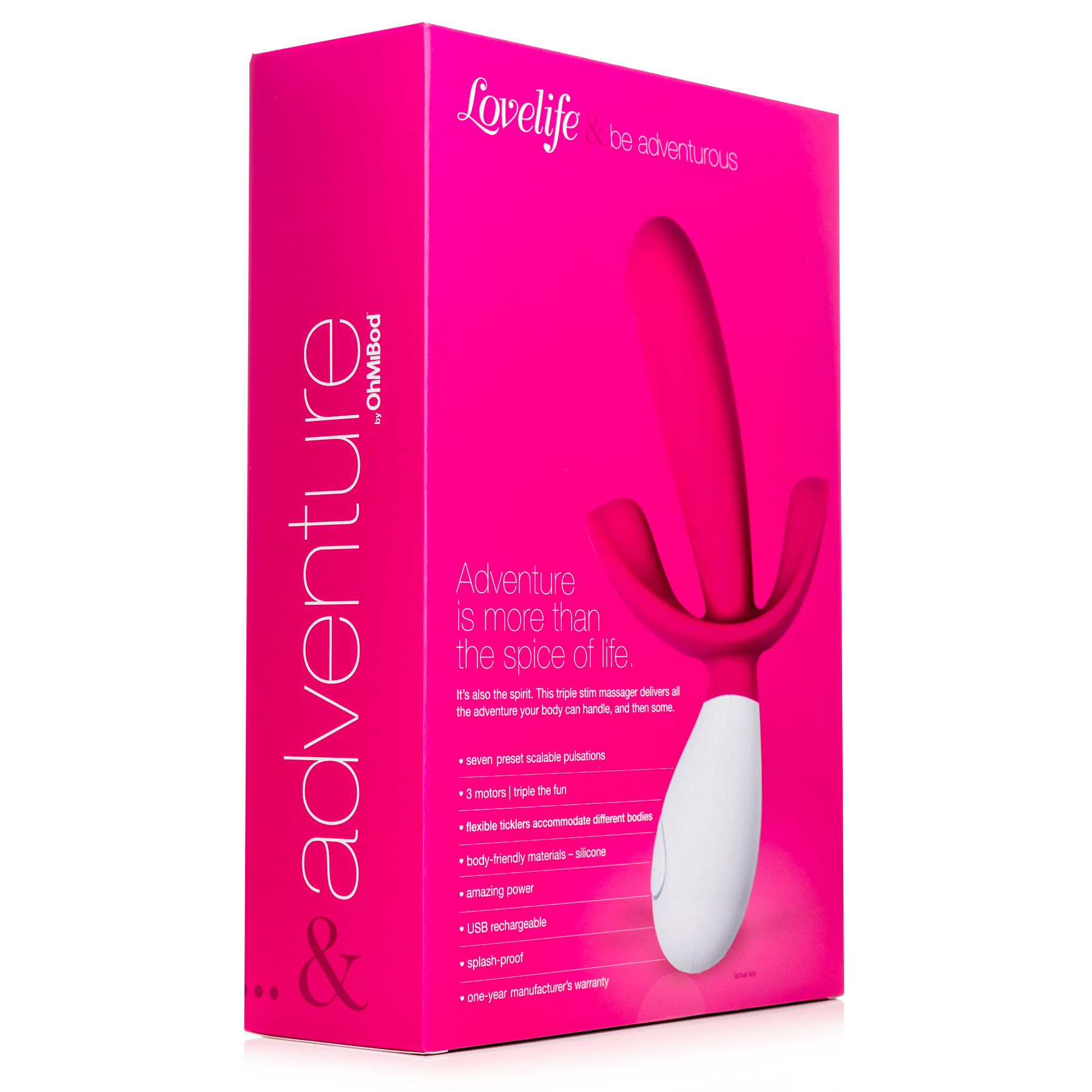 OhMiBod - Lovelife Adventure - Rosa