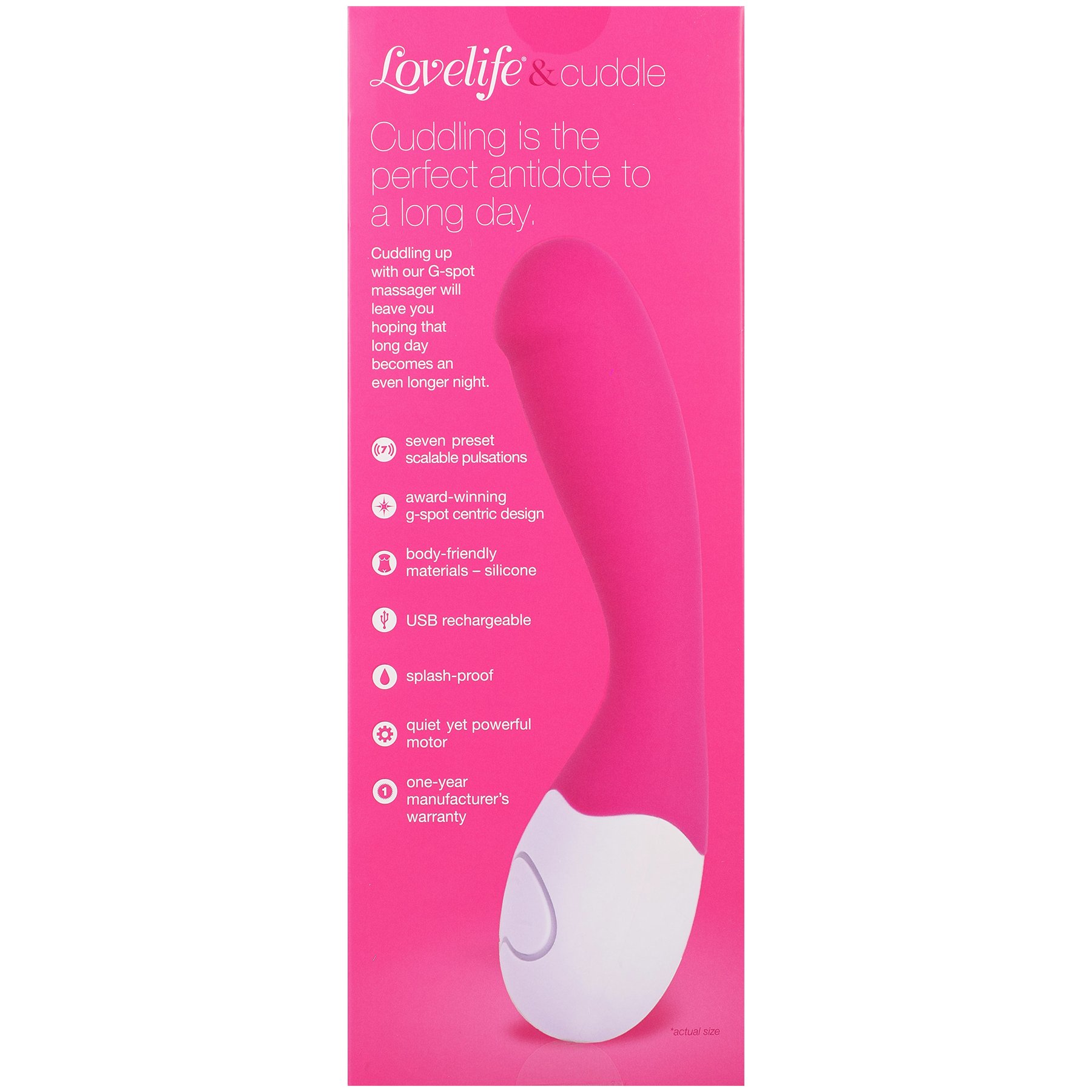 Ohmibod -  Lovelife Cuddle - Rosa