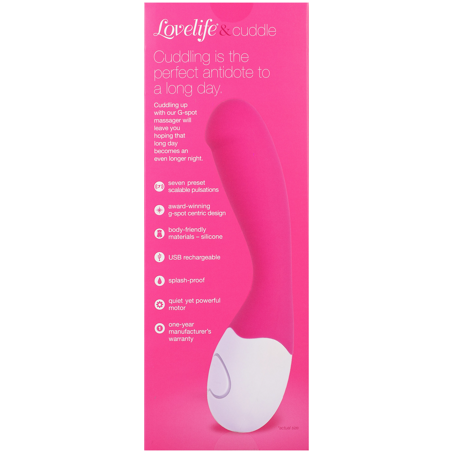 OhMiBod -  Lovelife Cuddle - Rosa