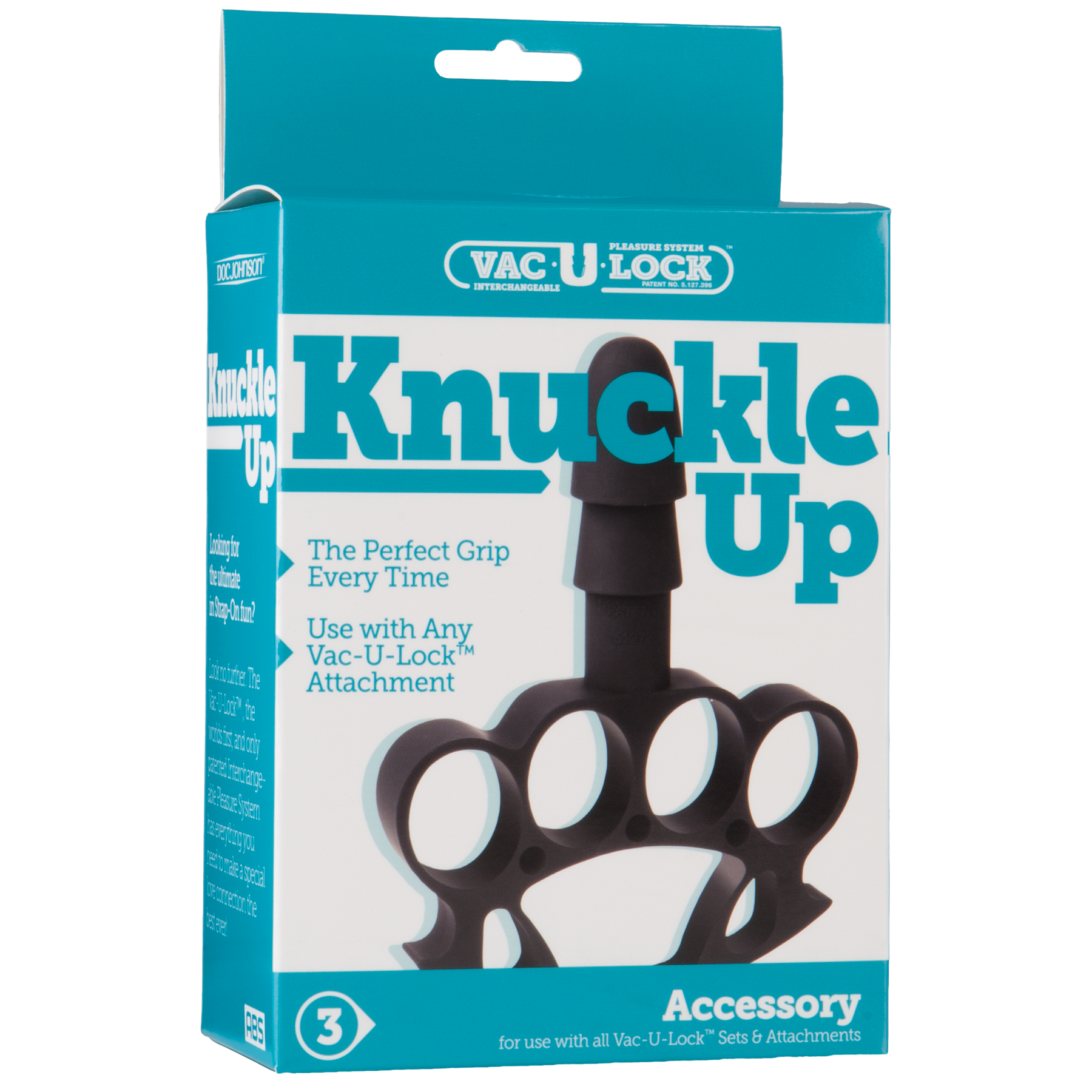 Vac-U-Lock - Knuckle Up - Negro