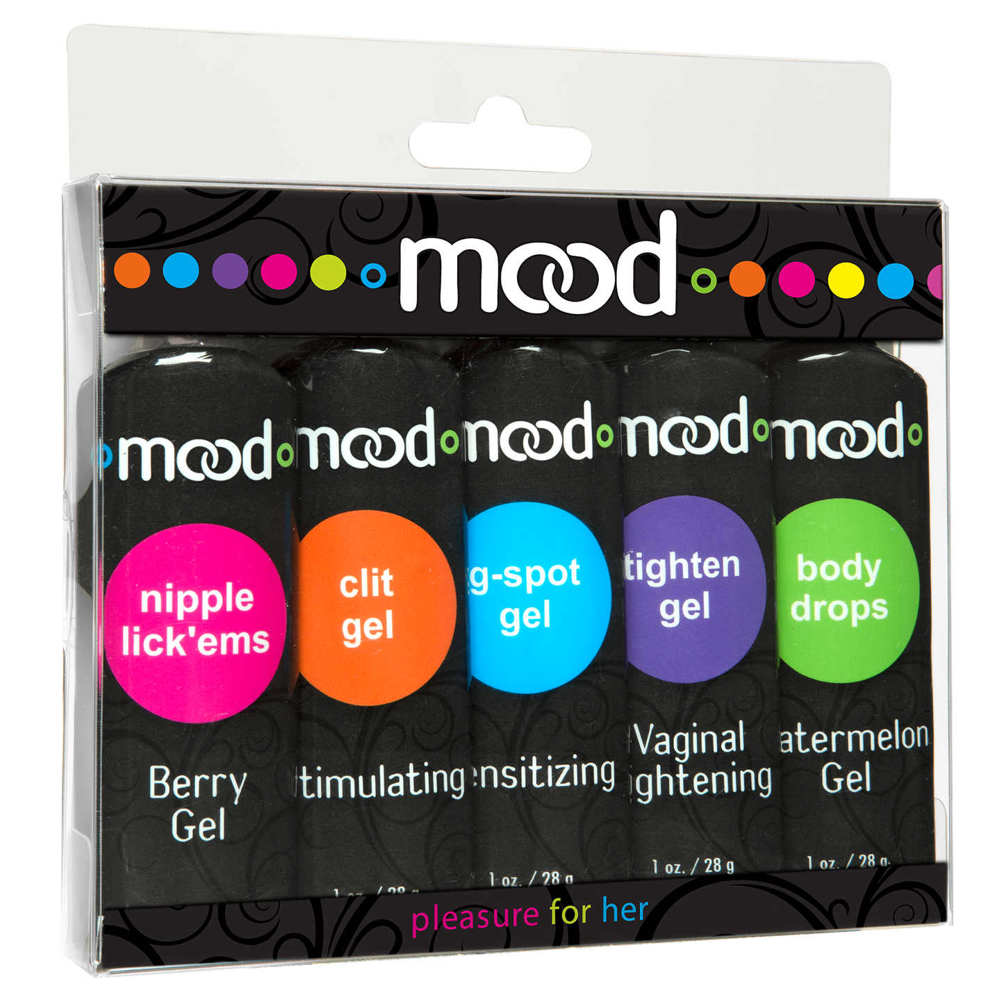 MOOD - Placer Para Ella - Pack de 5 - 1 oz.