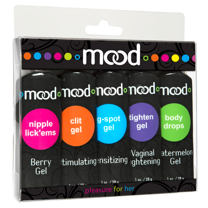 MOOD - Placer Para Ella - Pack de 5 - 1 oz.