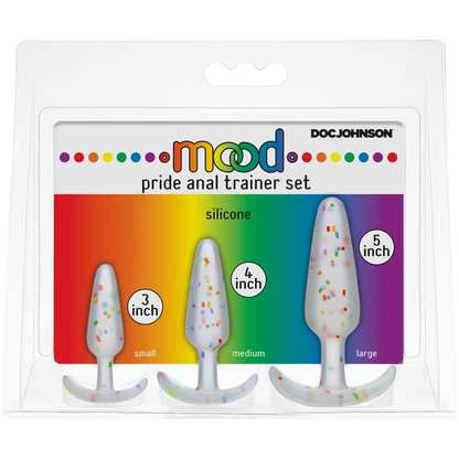 Mood - Pride Anal Trainer Set - Multicolor