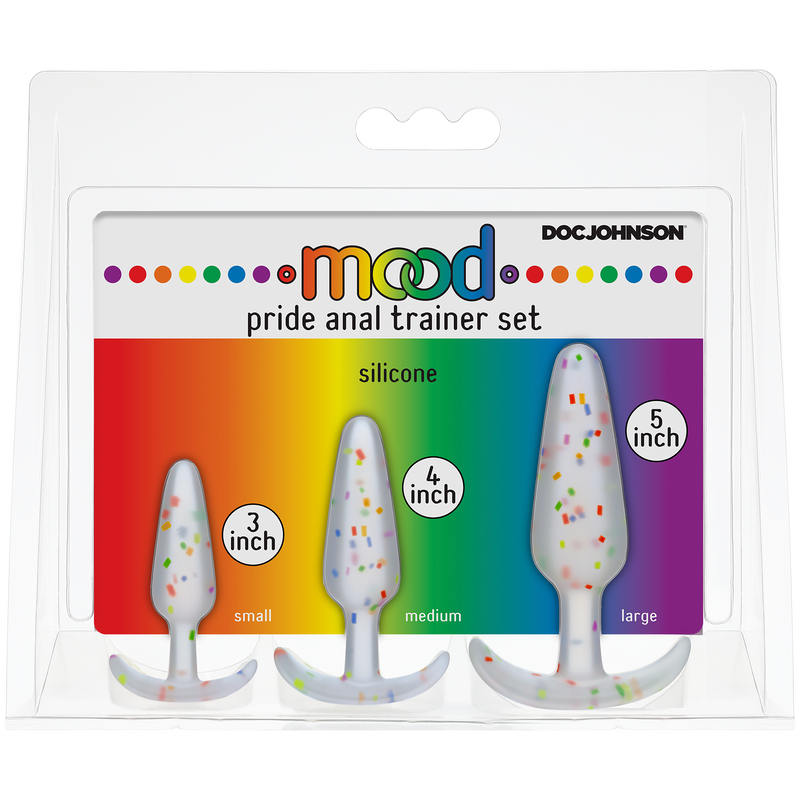 Mood - Pride Anal Trainer Set - Multicolor