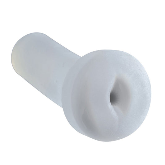 PDX Male Pump & Dump Stroker- Clear- Front