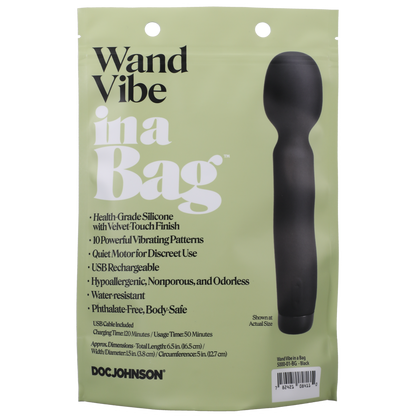 In A Bag - Wand Vibe  In A Bag - Negro