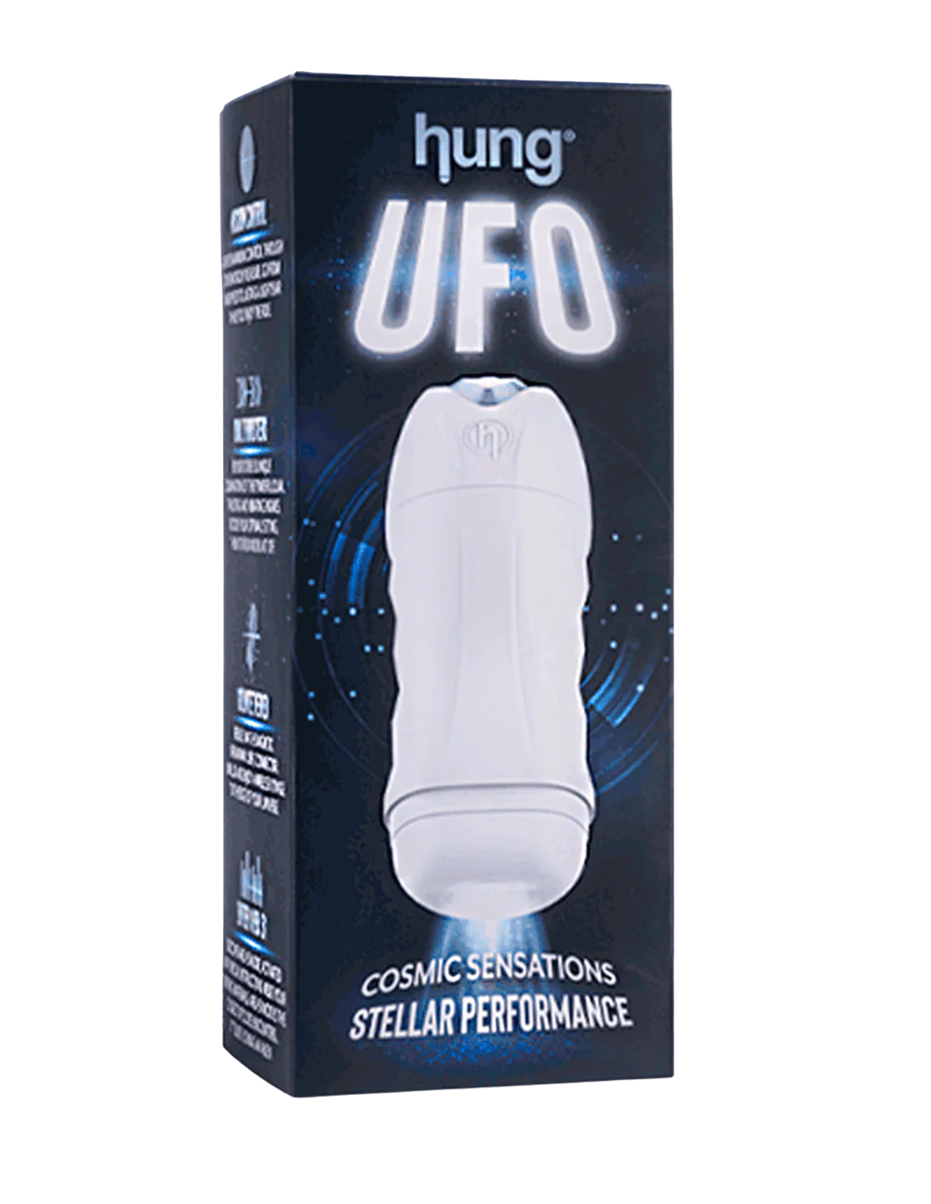 Masturbador Con Vibración Y Empuje Hung Ufo Vibrating & Suction Stroker