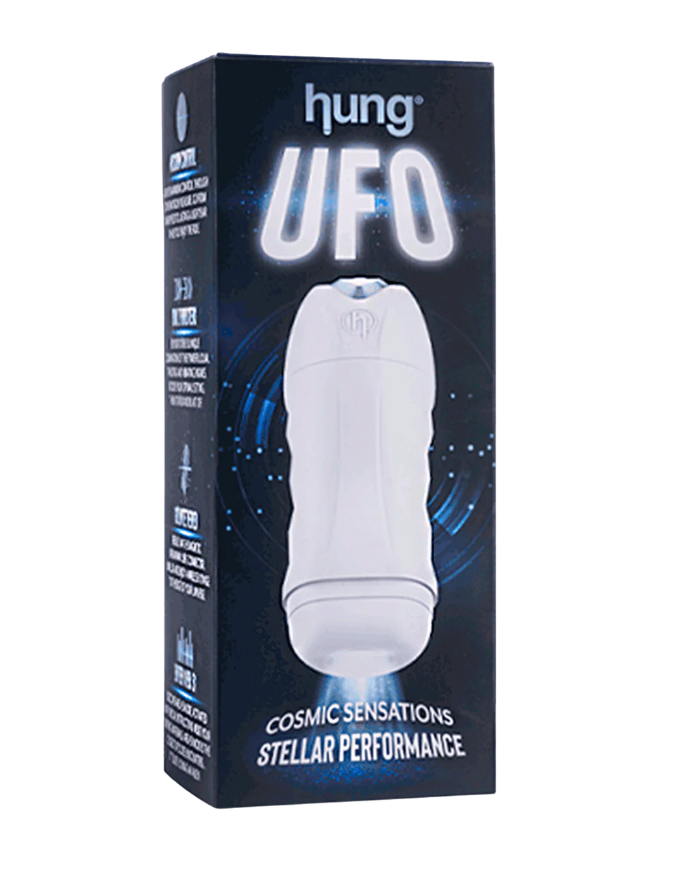 Masturbador Con Vibración Y Empuje Hung Ufo Vibrating & Suction Stroker