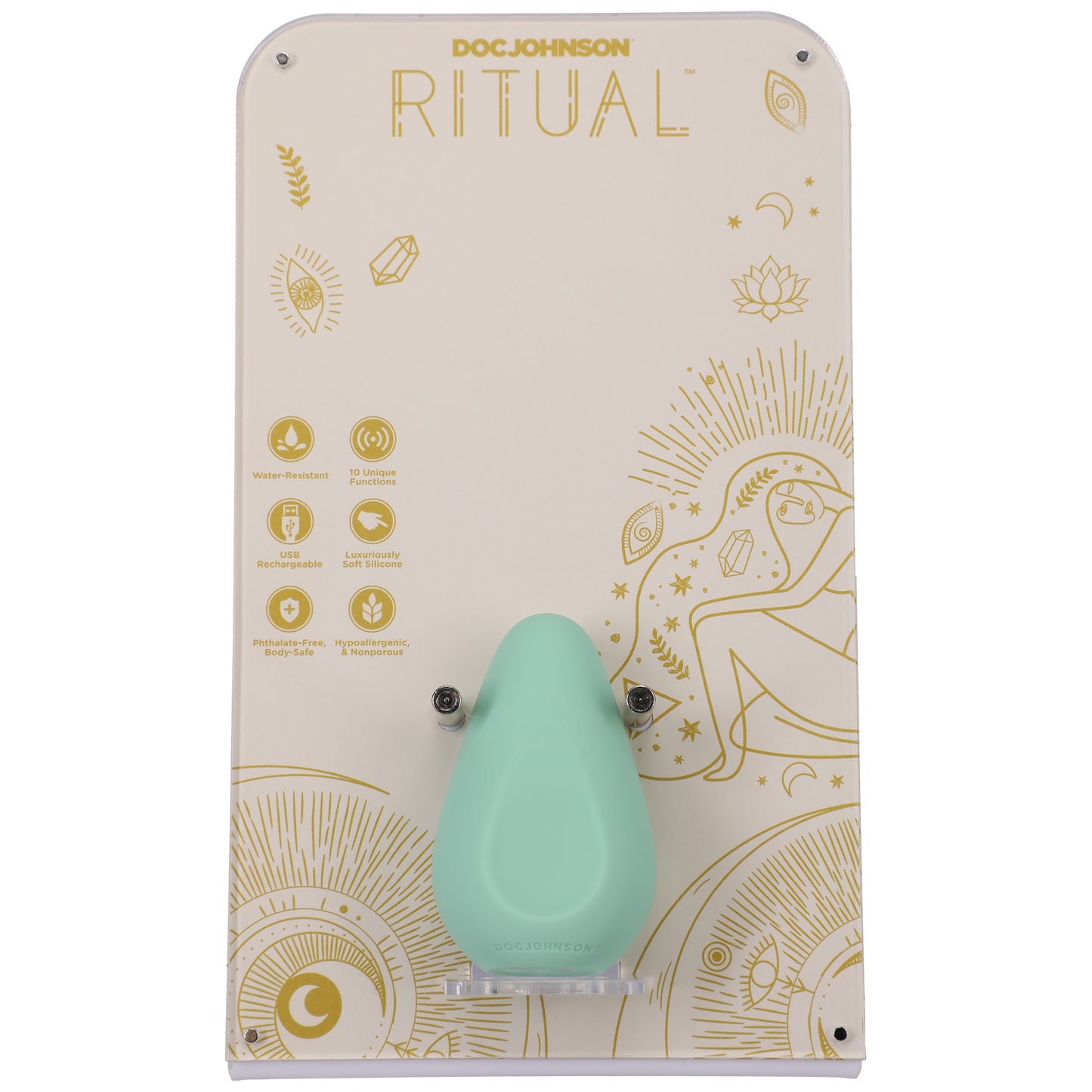 RITUAL - Chi - Vibrador Clitorial 10 Funciones - Menta