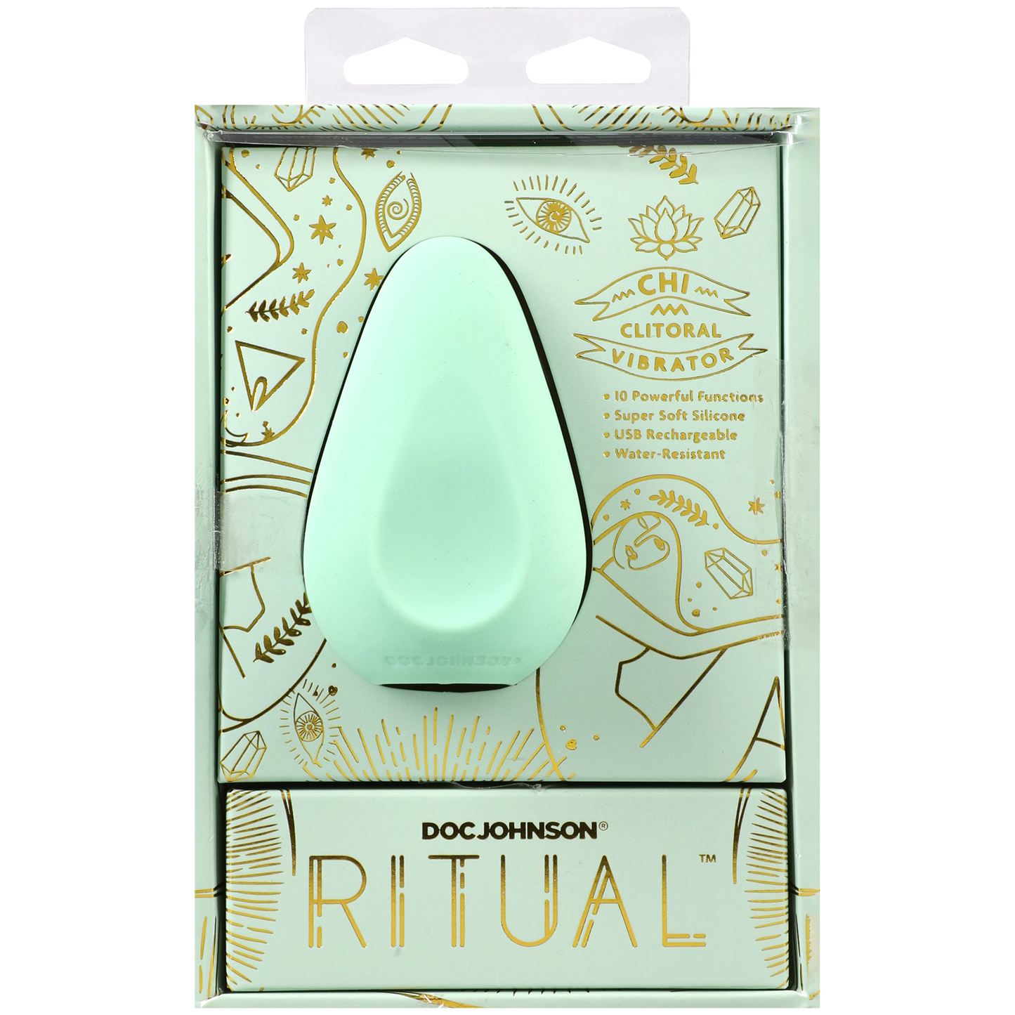 RITUAL - Chi - Vibrador Clitorial 10 Funciones - Menta