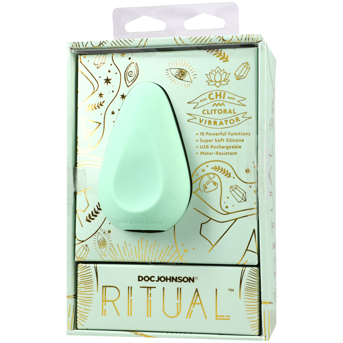 RITUAL - Chi - Vibrador Clitorial 10 Funciones - Menta