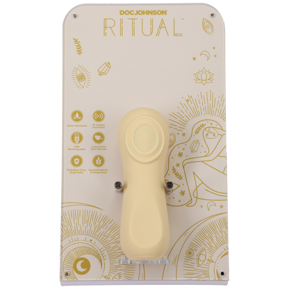 RITUAL - Sol - Vibrador Pulsador 10 Funciones - Amarillo