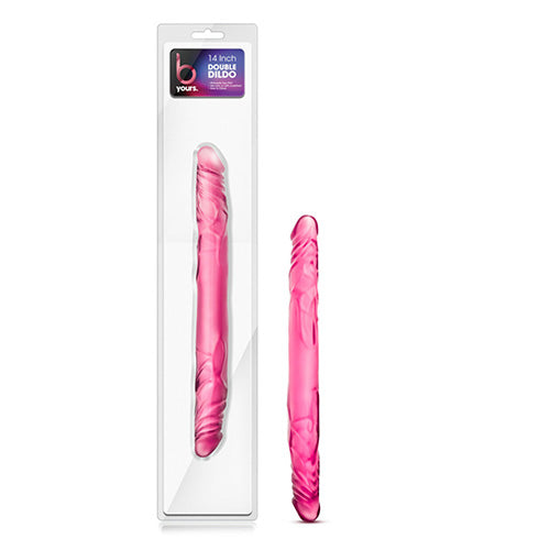 B YOURS 14"" DOUBLE DILDO