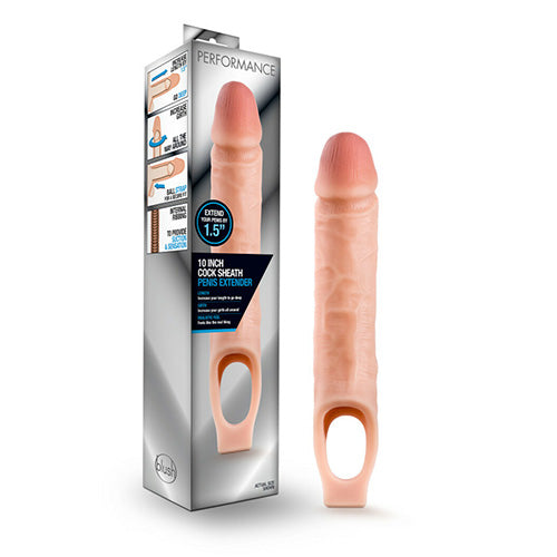 PERFORMANCE 10'' COCK SHEATH PENIS EXTENDER