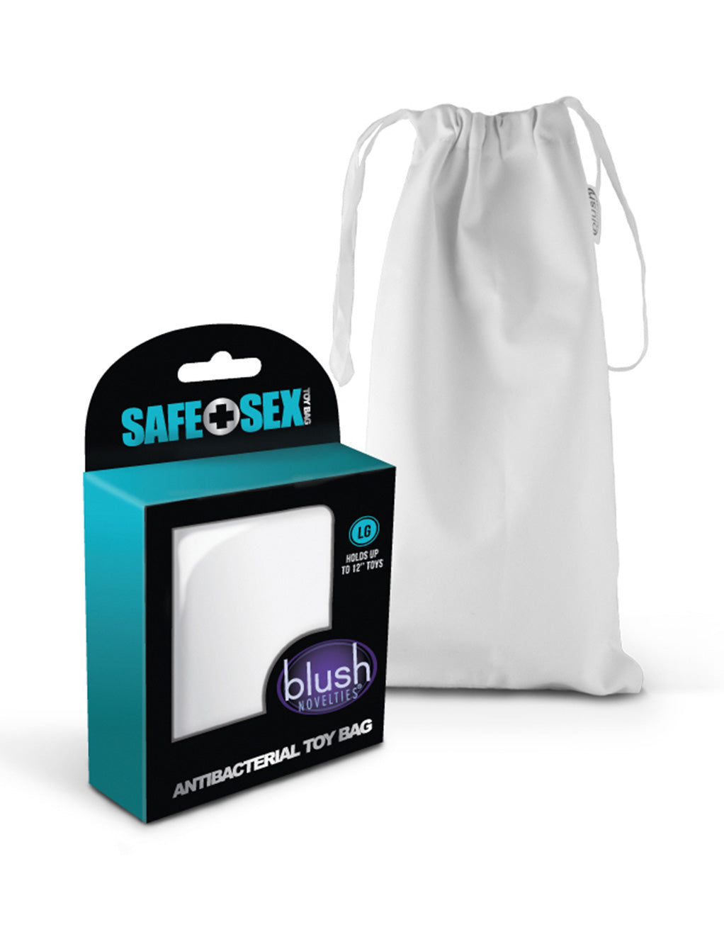 Safe Sex Antibacterial Toy Storage Bag- Large