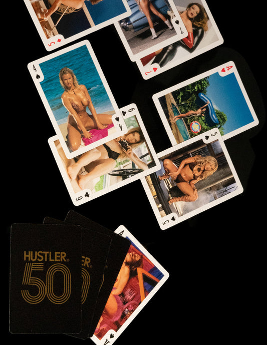 HUSTLER Cartas de Hustler 50th Aniversario