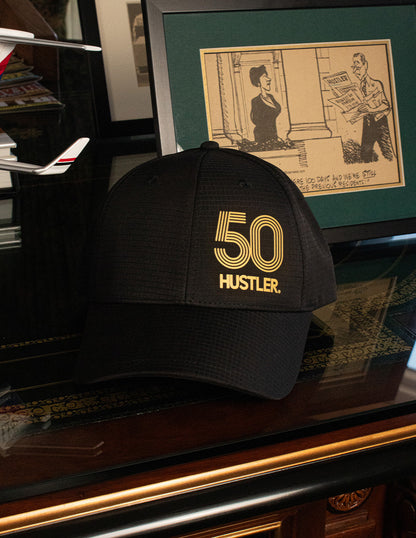 Hustler Gorra De Béisbol Del 50 Aniversario