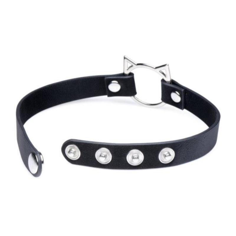 Bondage Gargantilla Con Anillo De Gatito Collar Kinky Kitty Ms