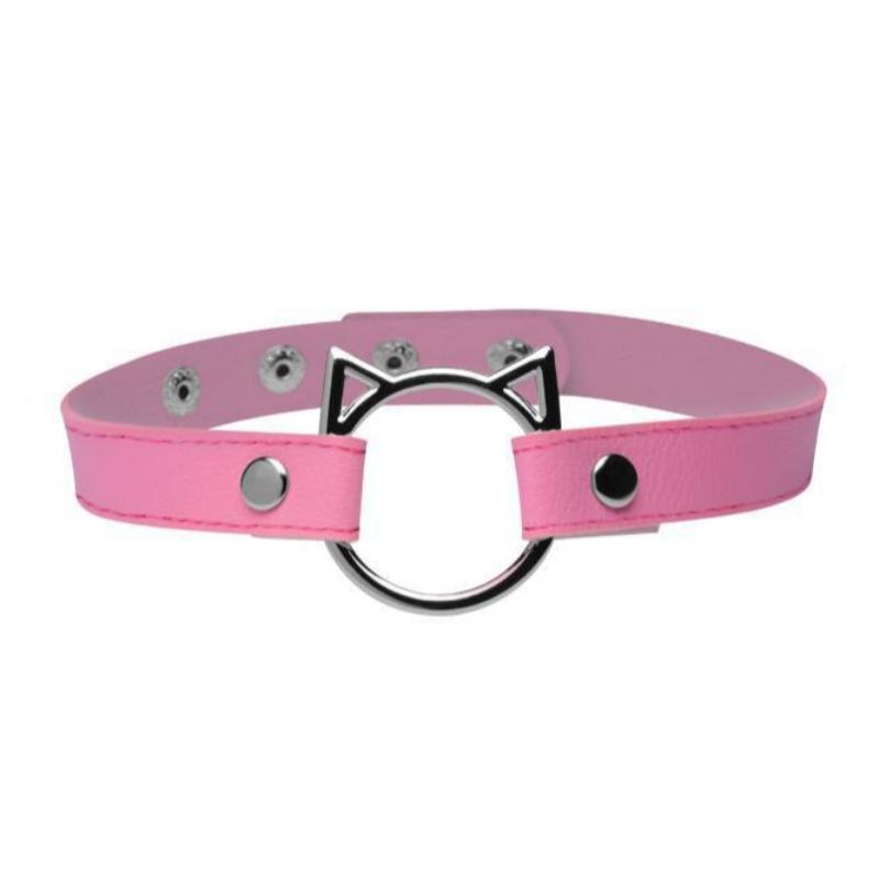 Bondage Gargantilla Con Anillo De Gatito Collar Kinky Kitty Ms