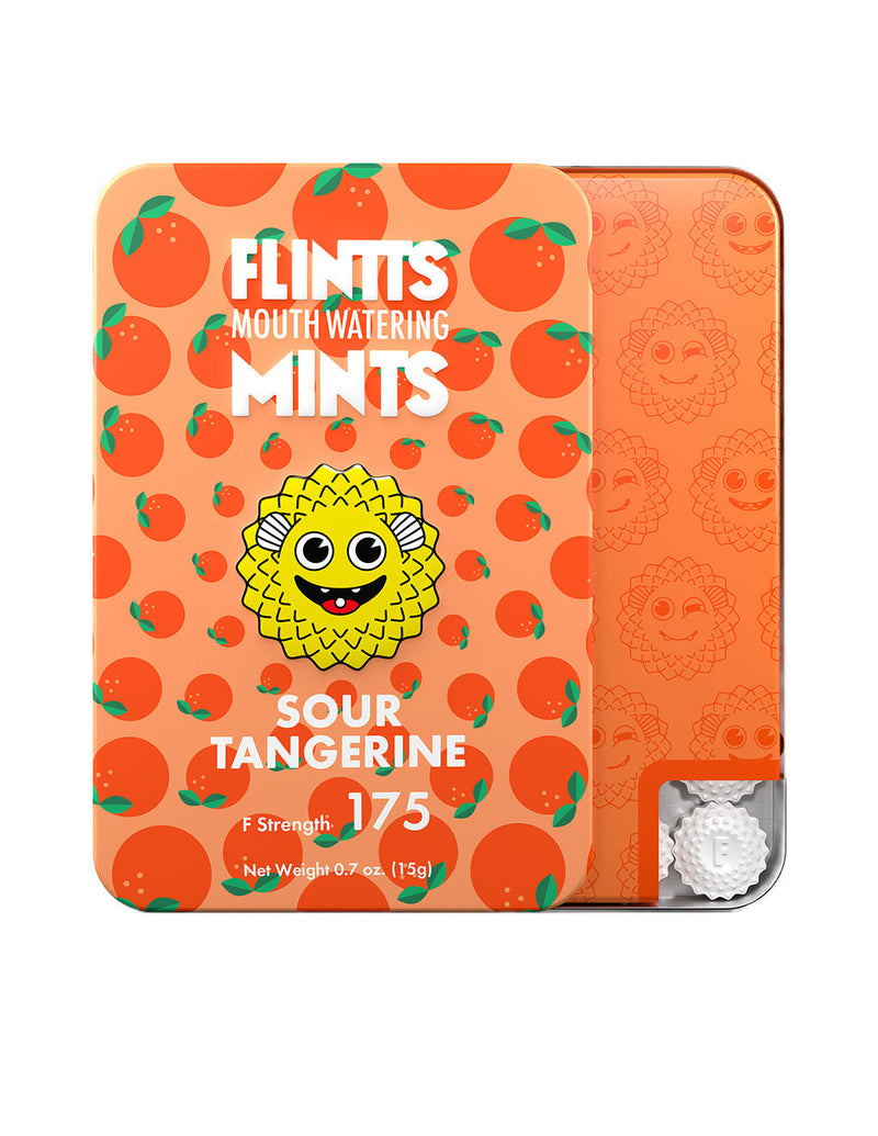Flintts Mouth Watering Mints Sour Tangerine F175