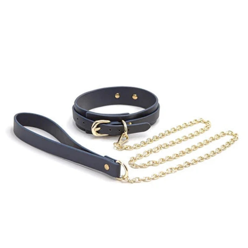 Bondage Collar Y Correa Ajustable Couture