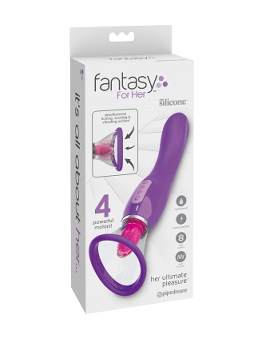 Pipedream Fantasy For Her - Her Ultimate Pleasure Kit- Front box