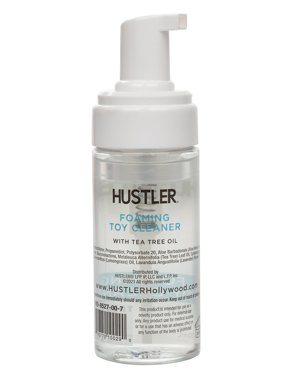 HUSTLER® Tea Tree Foaming Toy Cleaner- Back