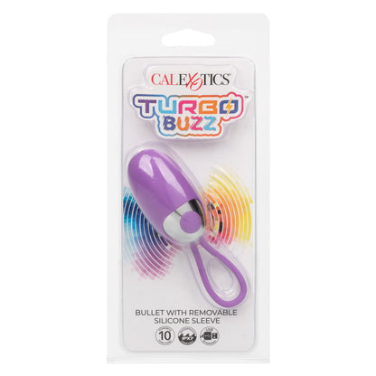 Turbo Buzz Bullet with Removable Silicone Sleeve