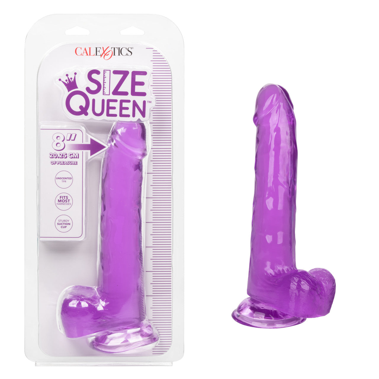 Size Queen 8"/20.25 cm