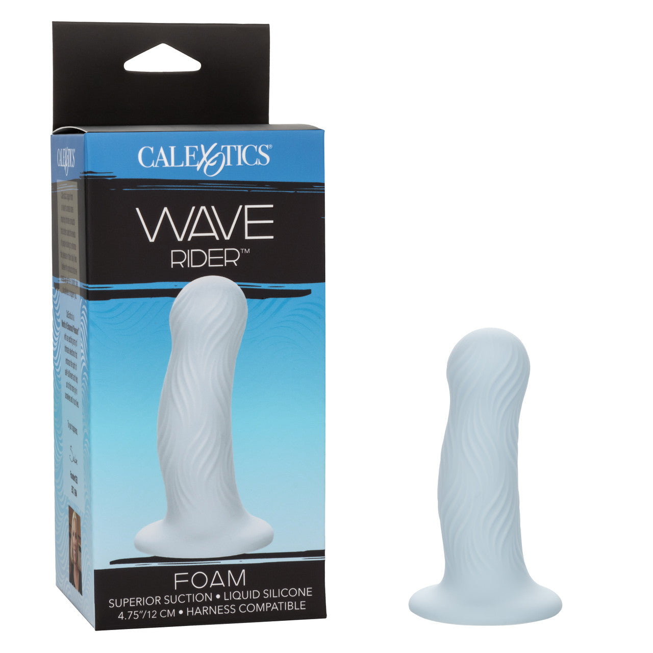 Vibrador Con Textura Bulbosa Wave Rider Foam