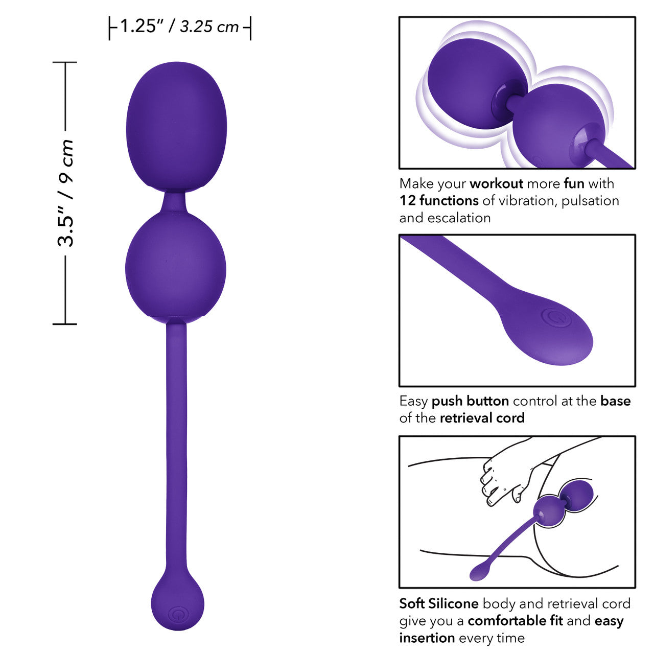 Entrenador Vaginal Recargable Kegel